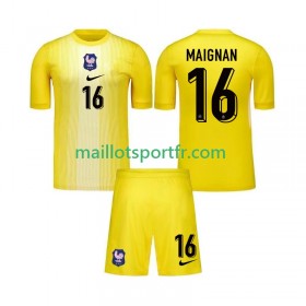 Maillot de Foot France Mike Maignan 16 Gardien Enfant Domicile 2025